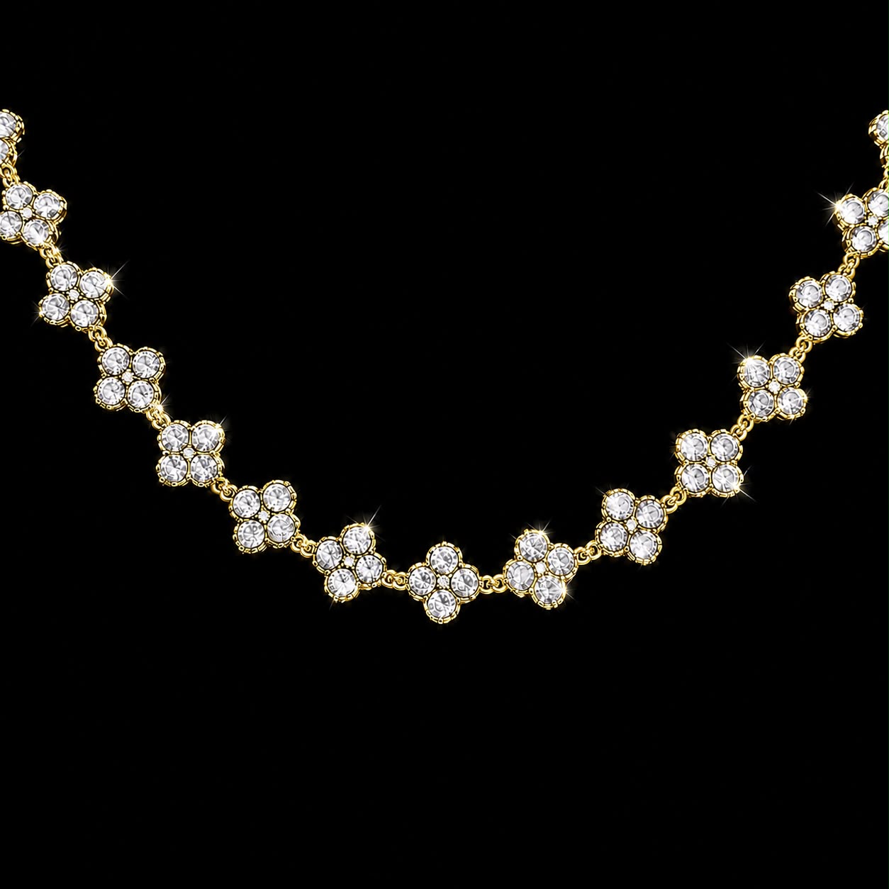 COLLANA FLORA CRYSTAL