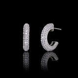 ORECCHINI ICE HOOP MAX