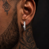 ORECCHINI ICE HOOP MAX